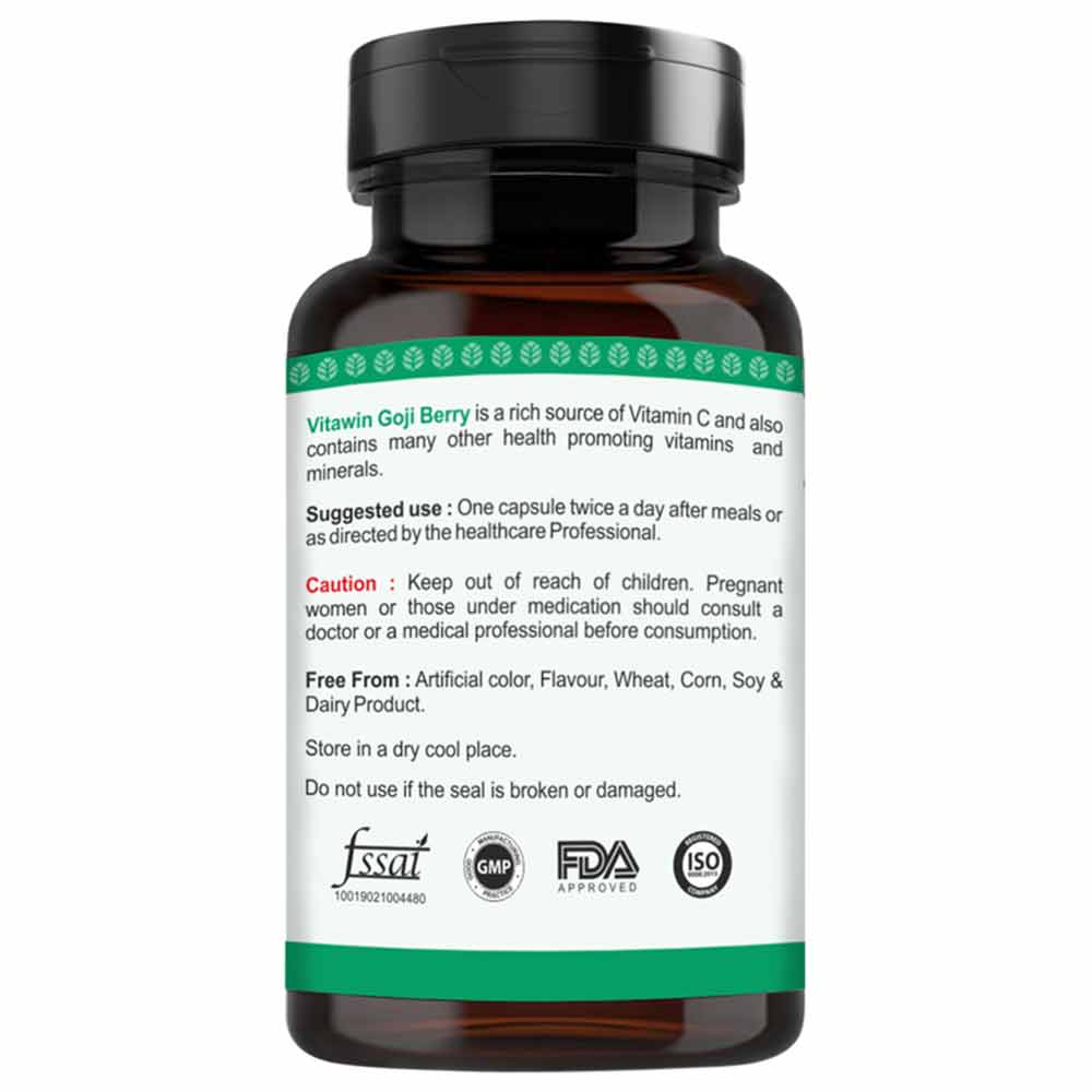 2 - VITAWIN Goji Berry,  60 capsules  Unflavoured 