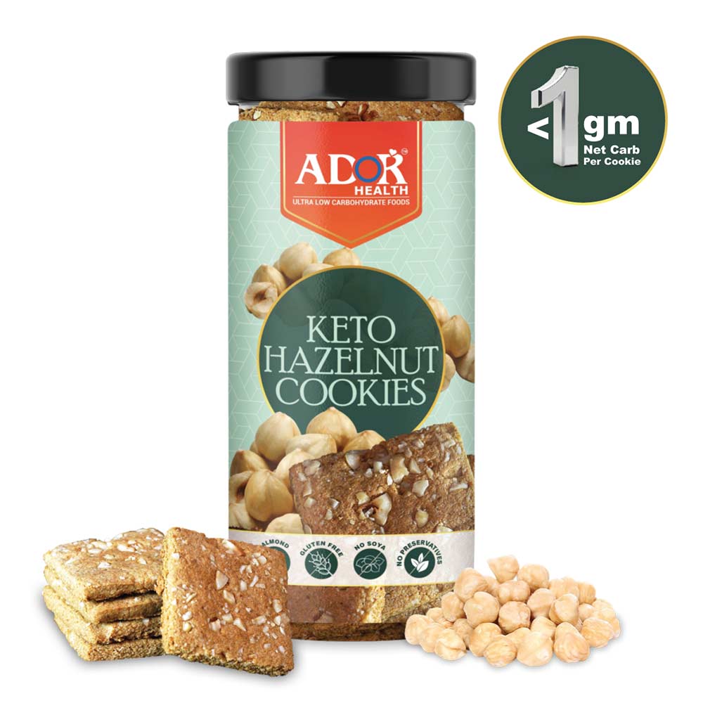 1 - Ador Health Keto Cookies,  Hazelnut  200 g 