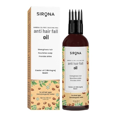 1 - Sirona Anti Hair Fall Oil,  100 ml  for All Hair Type 