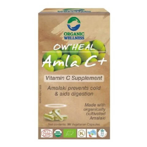 Organic Wellness OW'Heal Amla C Plus,  90 capsules 
