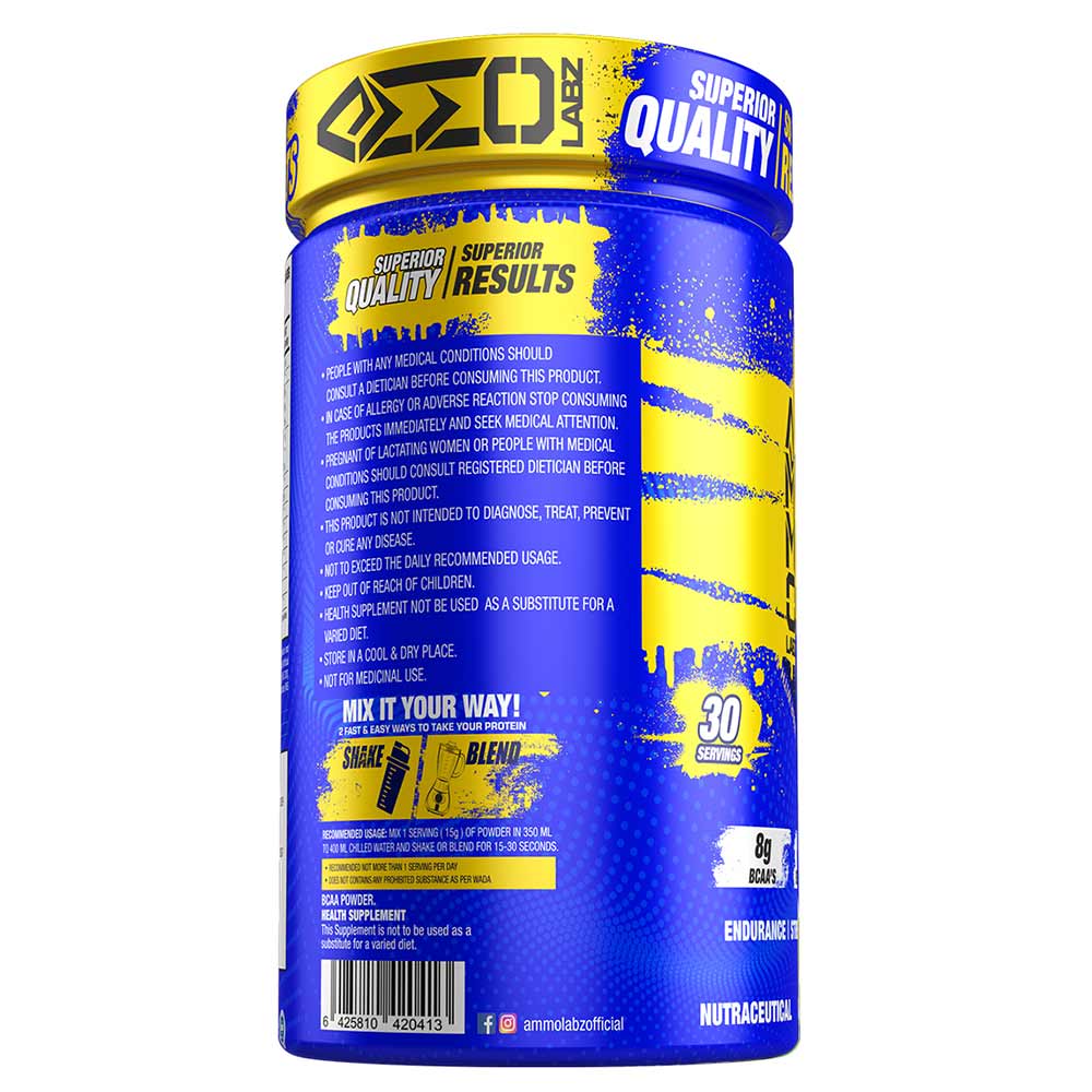 4 - Ammo Labz BCAA Xtreme,  0.66 lb  30 Servings  Fruit Punch 