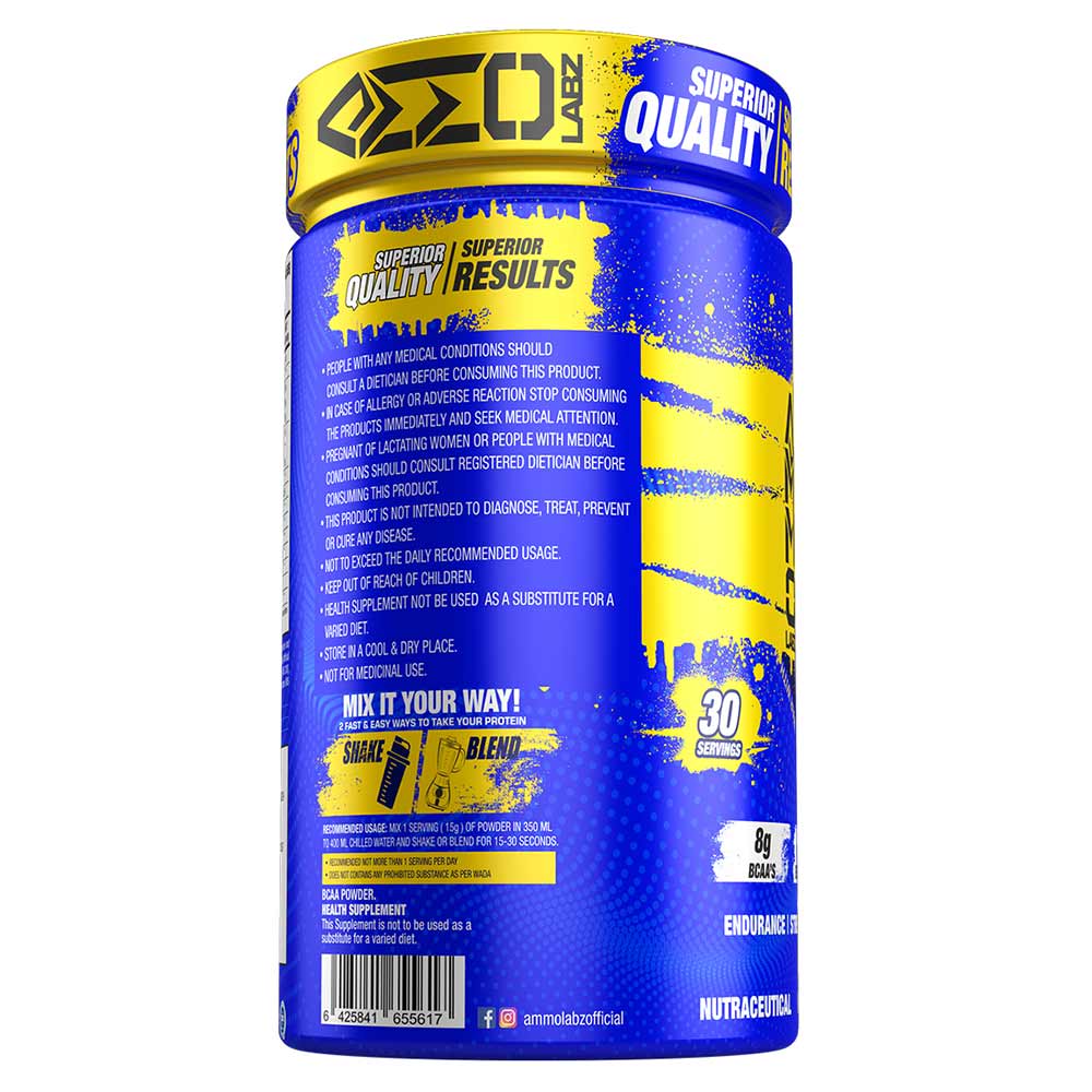 4 - Ammo Labz BCAA Xtreme,  0.66 lb  30 Servings  Watermelon 