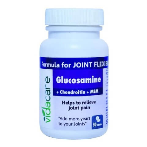 Vidacare Glucosamine + Chondroitin + MSM, 60 tablet(s) Vidacare Glucosamine + Chondroitin + MSM, 60 tablet(s)