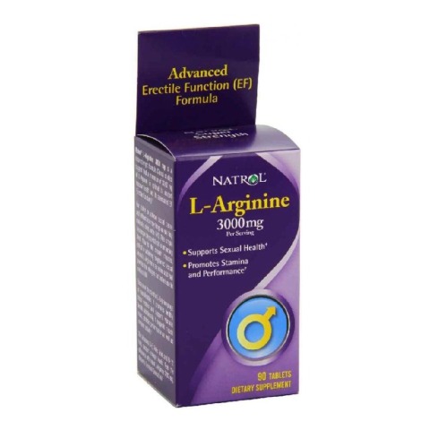 Natrol L-Arginine,  90 capsules 