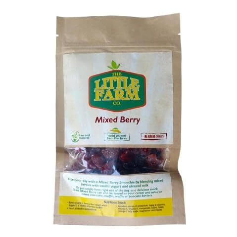 The Little Farm Co. Dried Mixed Berry,  Unflavoured  0.100 kg 