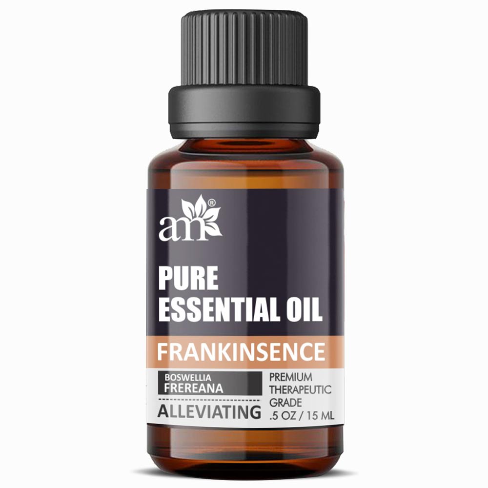 1 - AromaMusk Pure Essential Oil,  15 ml  Frankinsence - Alleviating 