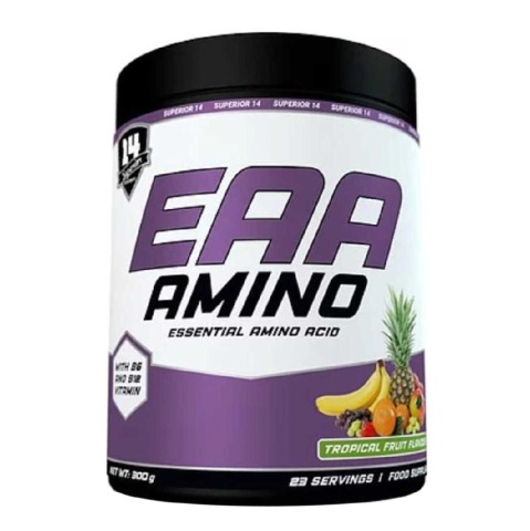 1 - Superior 14 EAA Amino, 0.66 lb 23 Servings Tropical Fruit
