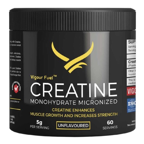 Vigour Fuel Creatine Monohydrate, Unflavoured 0.67 lb Vigour Fuel Creatine Monohydrate, Unflavoured 0.67 lb