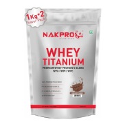 Nakpro Whey Titanium- 2.2 lb Chocolate (Pack of 2)