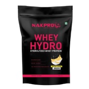 Nakpro Whey Hydro Hydrolyzed Whey Protein- 2.2 lb Banana