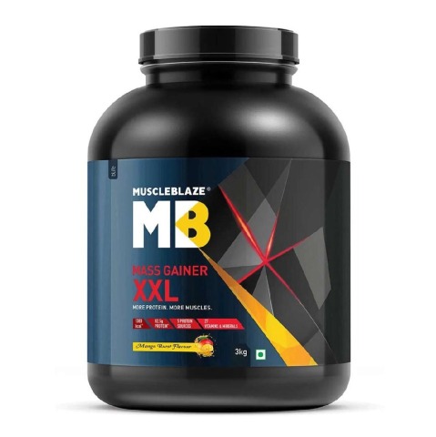1 - MuscleBlaze Mass Gainer XXL OP,  6.6 lb  Mango Burst 