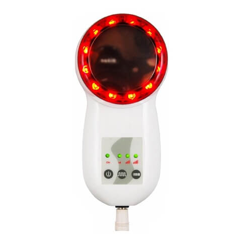 12 Red Bio Light Ultrasonic Face & Body Massager