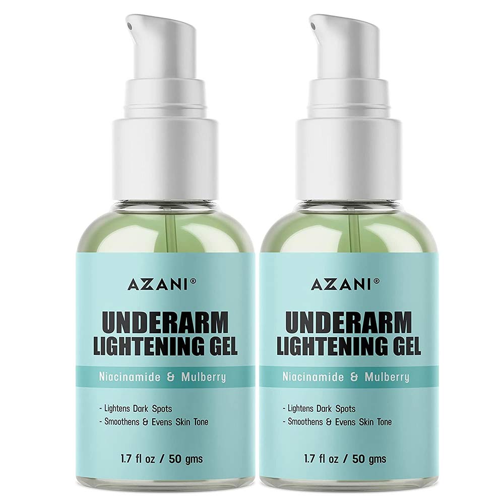 1 - Azani Active Care Underarm Lightening Gel,  50 g  Niacinamide & Mulberry Pack of 2 
