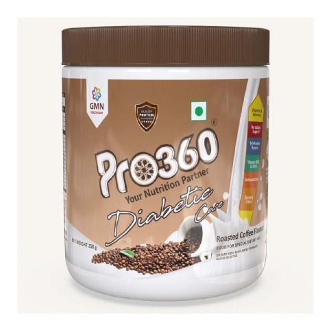 1 - PRO360 Diabetic Nutritional Beverage Mix,  0.55 lb  Roasted Coffee 