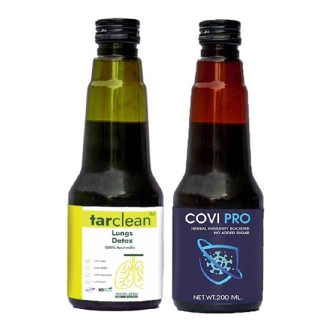 1 - Le-Vanza Food & Herbals Tar Clean Covi Pro Combo, 2 Piece(s)/Pack