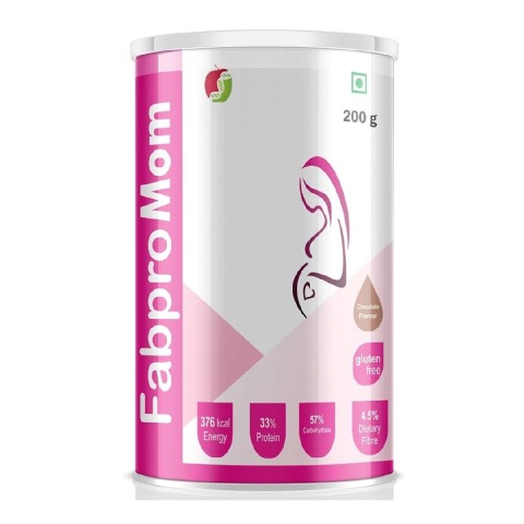 1 - Friska Nutrition FabproMom Protein Powder,  Chocolate  0.44 lb 