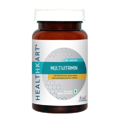 HealthKart Multivitamin, Unflavoured 60 tablet(s) HealthKart Multivitamin, Unflavoured 60 tablet(s)