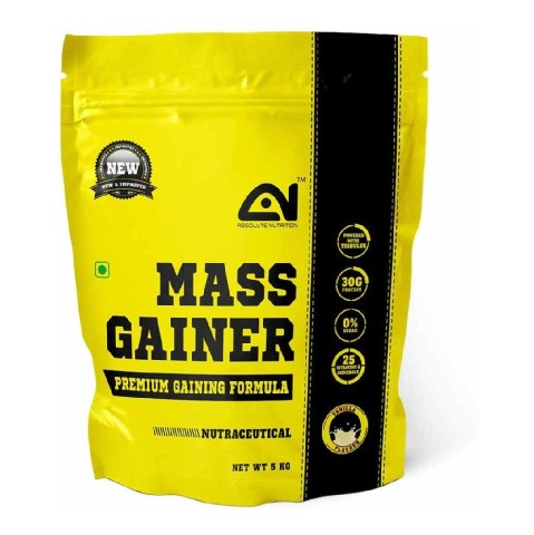 1 - Absolute Nutrition Mass Gainer, 11 lb Vanilla