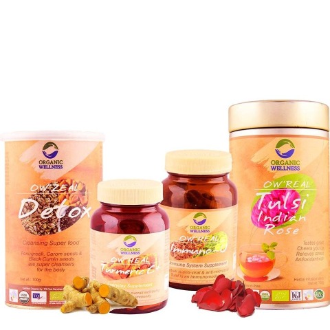 1 - Organic Wellness Immunity Kit Assortment,  4 Piece(s)/Pack 