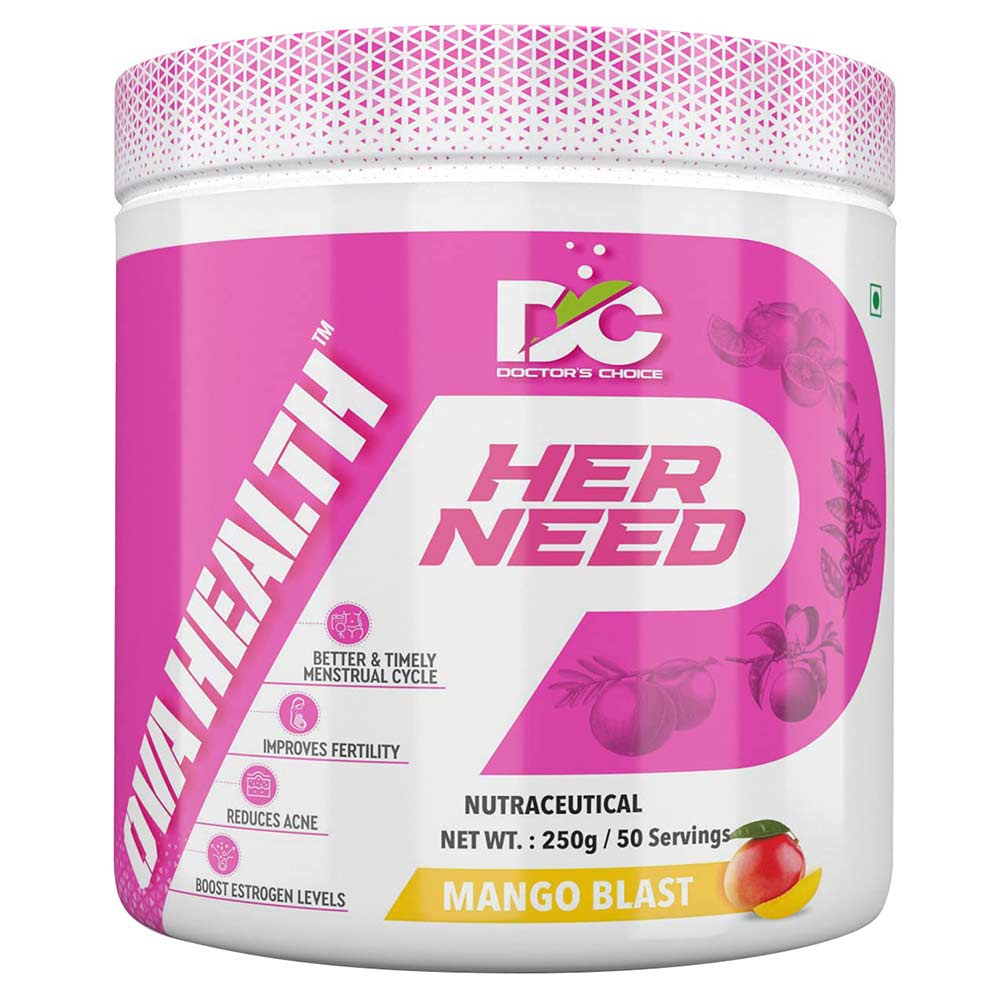 1 - Doctor'S Choice OvaHealth Her Need,  250 g  Mango Blast 