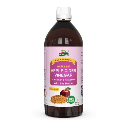 1 - Dr. Patkar's Apple Cider Vinegar, 0.5 L Cinnamon & Fenugreek