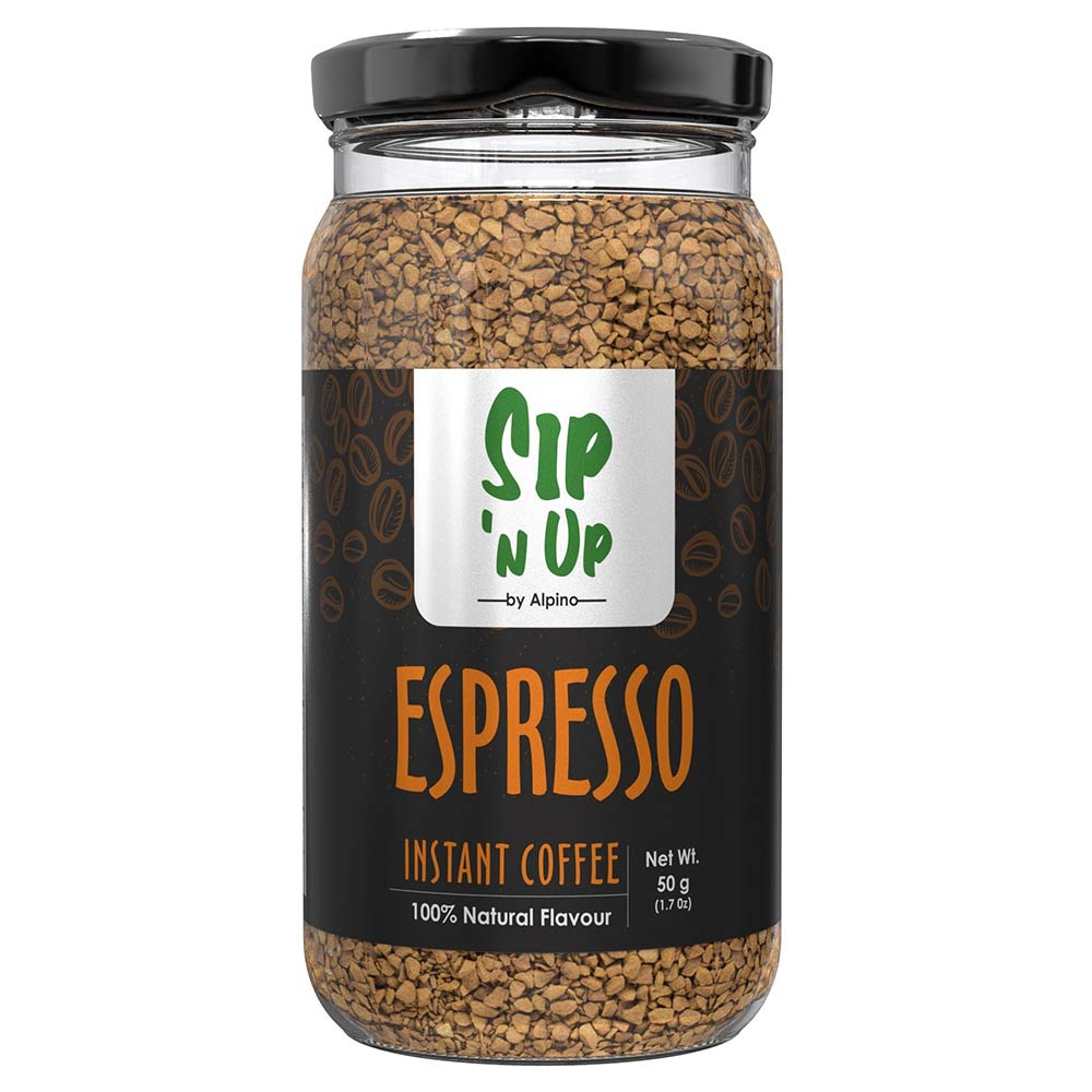 1 - Alpino Sip 'n Up Instant Coffee,  50 g  Espresso 