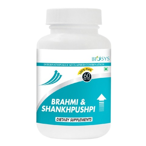 Biosys Brahmi & Shankhpushpi, 60 capsules Biosys Brahmi & Shankhpushpi, 60 capsules