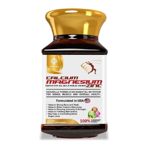 1 - Mountainor Calcium Magnesium Zinc,  120 tablet(s)  Unflavoured 