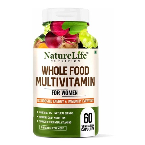 1 - NatureLife Nutrition Whole Food Multivitamin for Women,  60 capsules  Unflavoured 