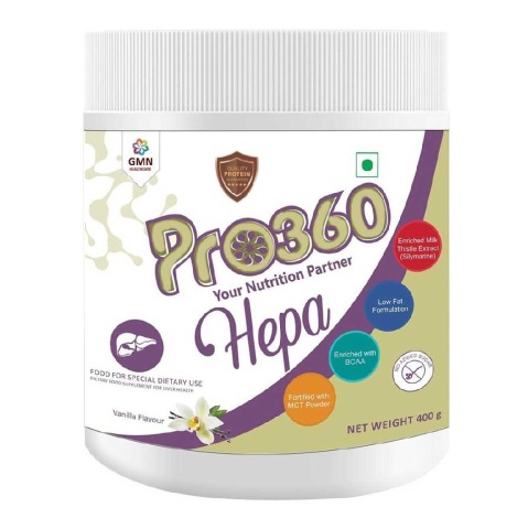 1 - PRO360 Hepa Protein,  Vanilla  400 g 