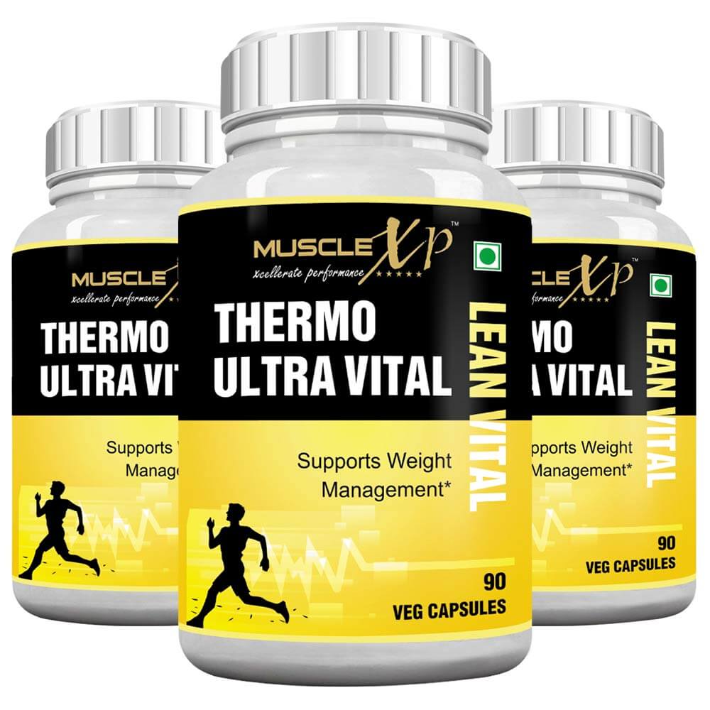 MuscleXP Thermo Ultra Lean Vital (Pack of 3),  90 capsules 