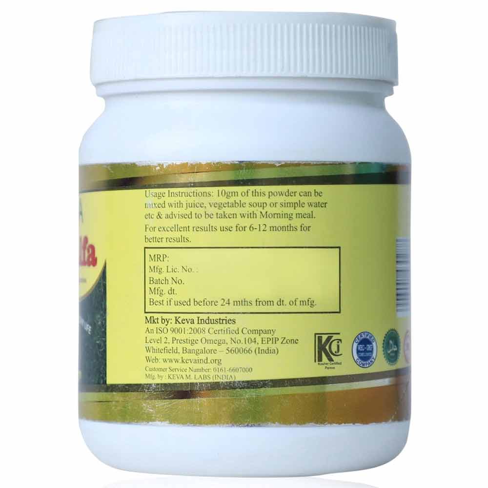 3 - Keva Alfalfa Powder,  200 g 