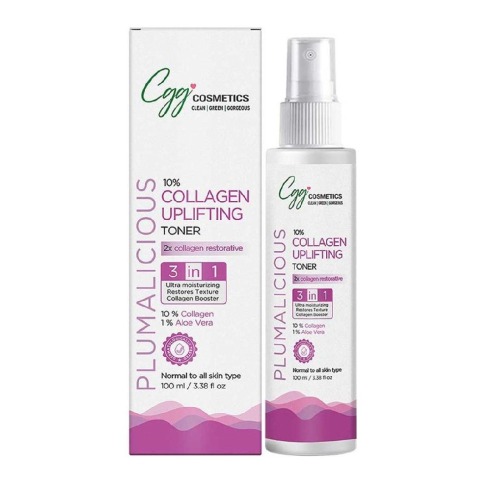 1 - CGG Cosmetics 10% Collagen Uplifting Toner, 100 ml Normal to All Skin Type