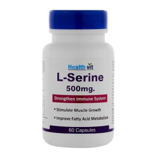 Healthvit L-Serine (500 mg), 60 capsules