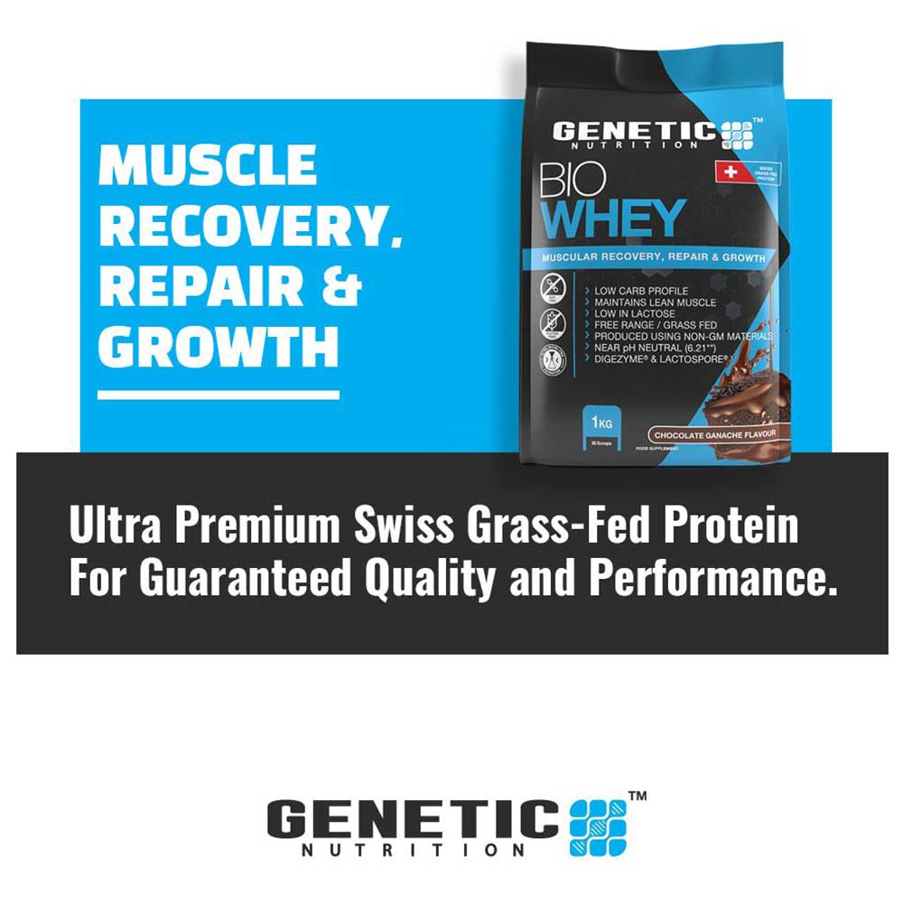 5 - Genetic Nutrition Bio Whey,  2.2 lb  Coconut Chocolate 