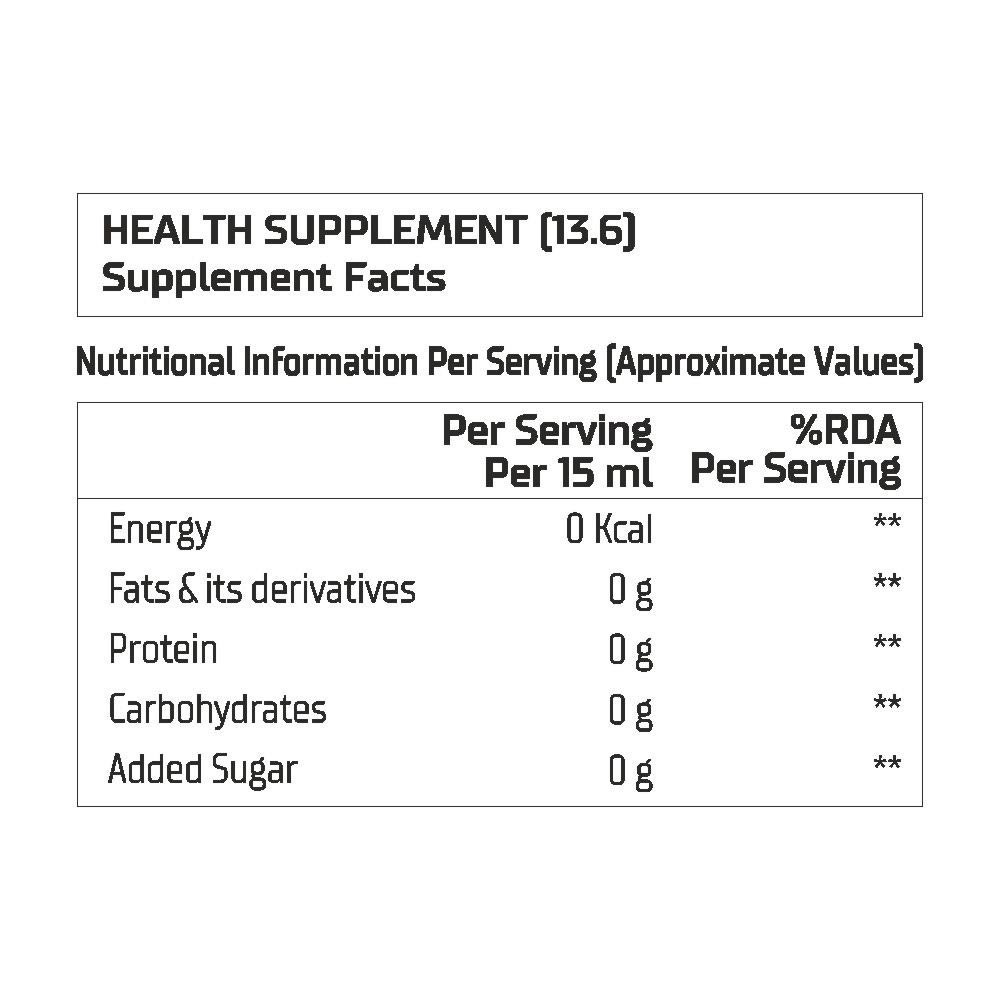 11 - HealthXP L Carnitine Liquid 1500 mg,  450 ml  Orange 
