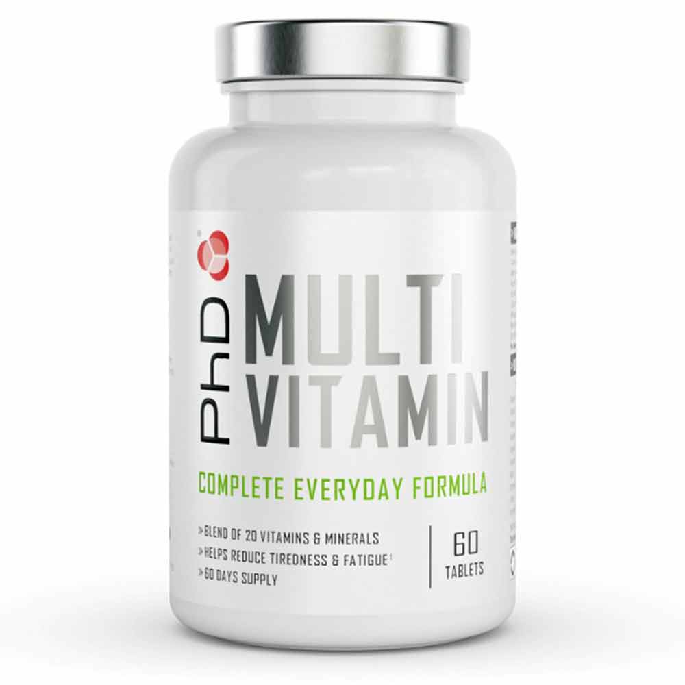 1 - PhD Multivitamin,  60 tablet(s)  Unflavoured 