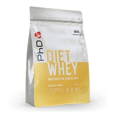 1 - PhD Diet Whey, 2.2 lb Vanilla Creme