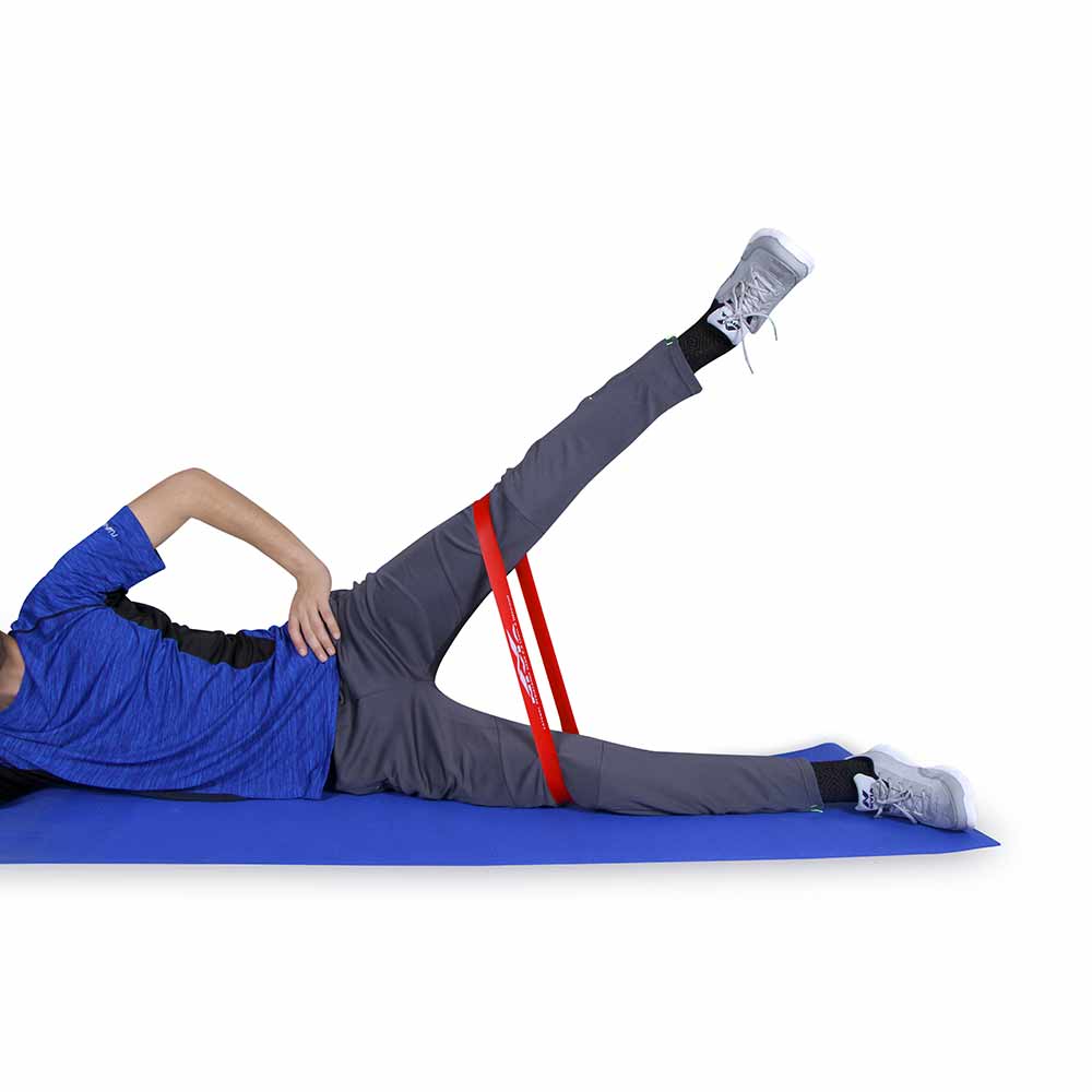3 - Nivia Lateral Resistance Band 2.0,  Red  Level 4 (Heavy) 