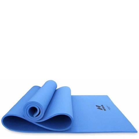 1 - Nivia Yoga Mat Anti Skid,  Blue  10mm 