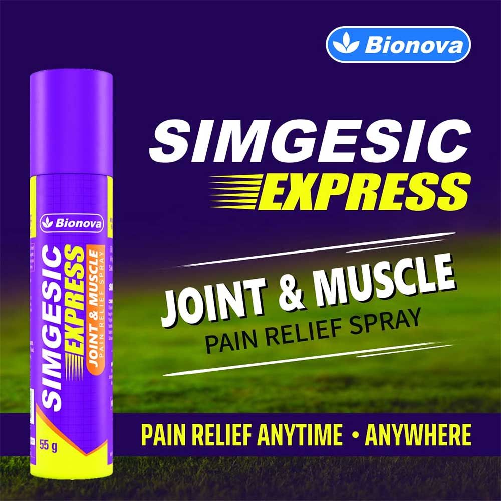 2 - Bionova Simgesic Express Spary,  55 g 