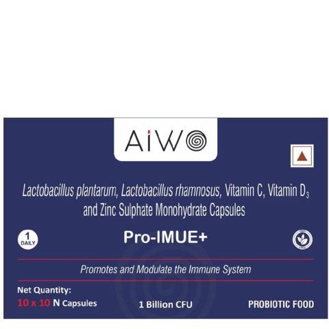 1 - Aiwo Pro-IMUE+,  100 capsules  Unflavoured 