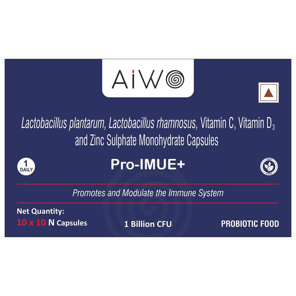 1 - Aiwo Pro-IMUE+,  100 capsules  Unflavoured 