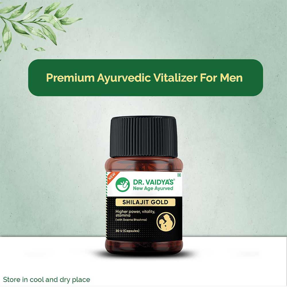 3 - Dr. Vaidya's Shilajit Gold,  30 capsules 