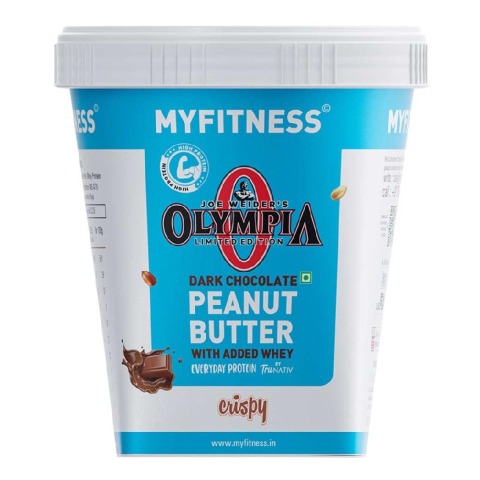 1 - Myfitness Dark Chocolate Peanut Butter, 0.510 kg Crispy