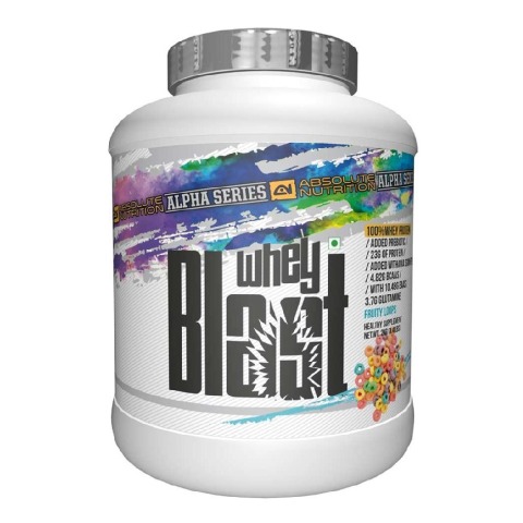 1 - Absolute Nutrition Alpha Whey Blast Protein, 4.4 lb Fruity Loops