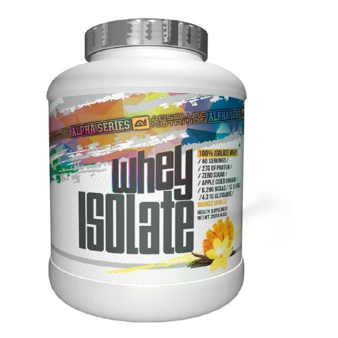 1 - Absolute Nutrition Alpha Whey Isolate Protein,  4.4 lb  Mango Vanilla 