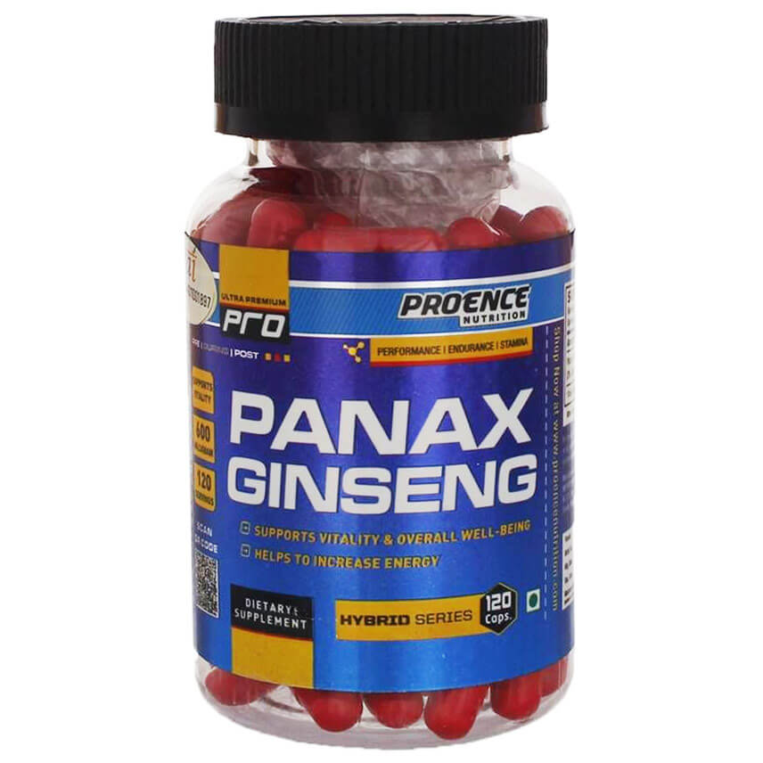 Proence Nutrition Panax Ginseng,  120 capsules 