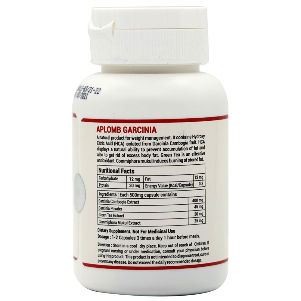 3 - Aplomb Garcinia with Green Tea,  60 capsules 