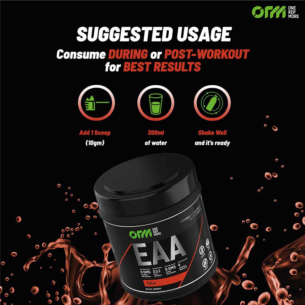 6 - One Rep More EAA,  Cola  0.55 lb  25 Servings 